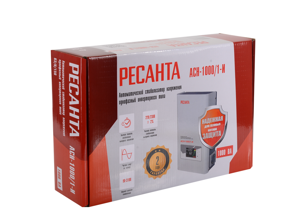 Стабилизатор АСН-1000/1-И Ресанта 