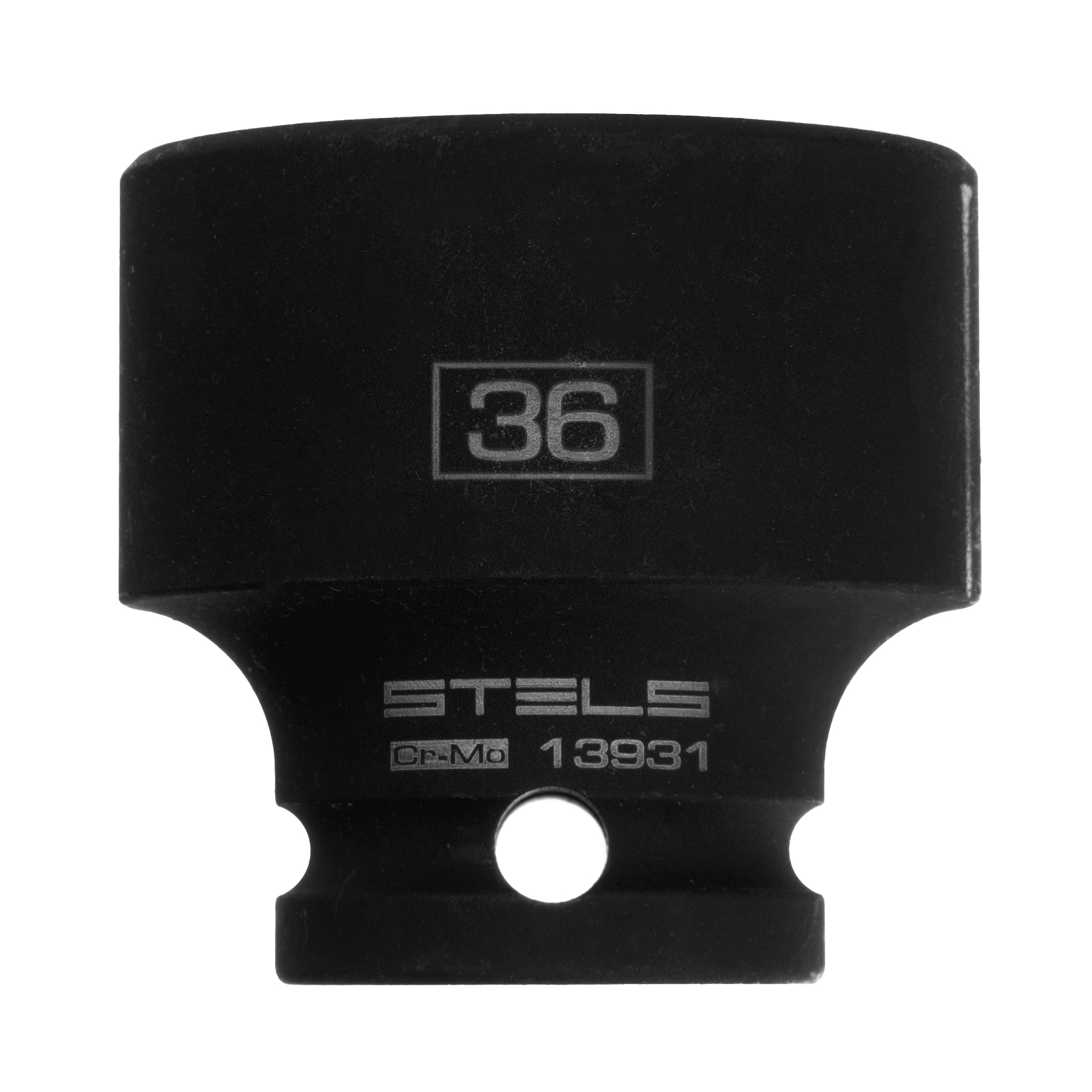 Головка ударная шестигранная, 36 мм, 1/2, CrMo Stels 