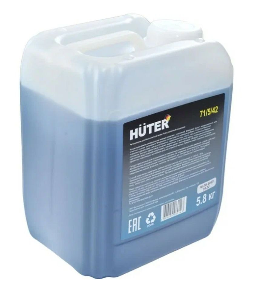 Автошампунь для бесконтактной мойки Huter усиленный концентрат (Super Power Foam) 5,8 кг. 