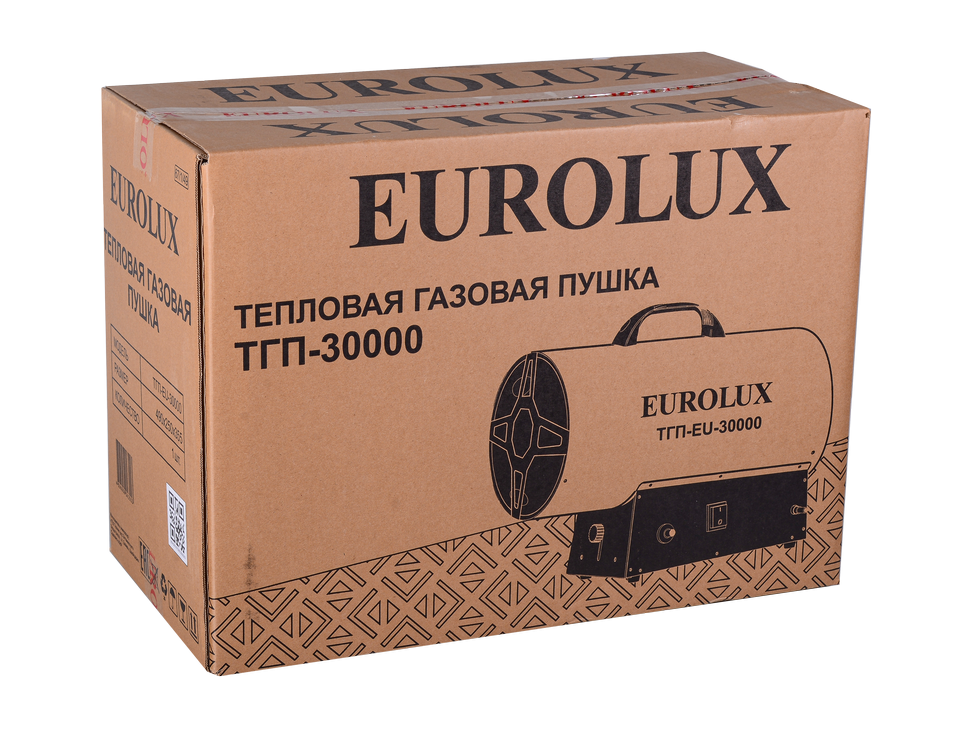 Тепловая газовая пушка Eurolux ТГП-EU-30000 