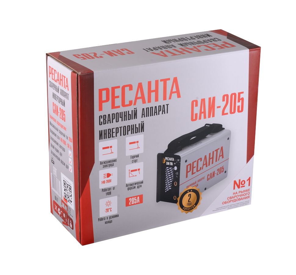 Сварочный аппарат инверторный Ресанта САИ 205 