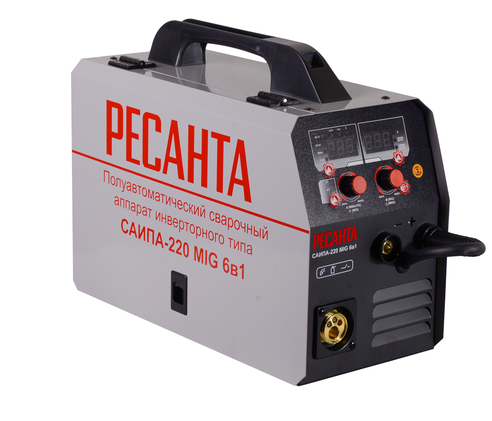 Сварочный полуавтомат Ресанта САИПА-220 (MIG/MAG) 