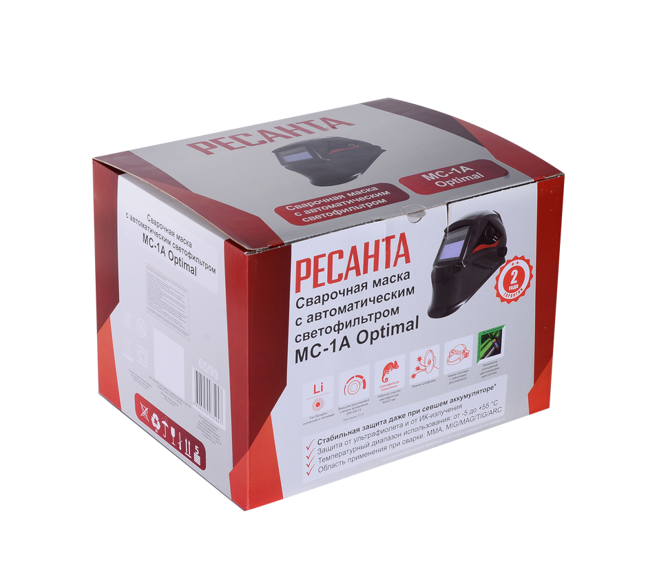 Сварочная маска Ресанта МС-1А Optimal 