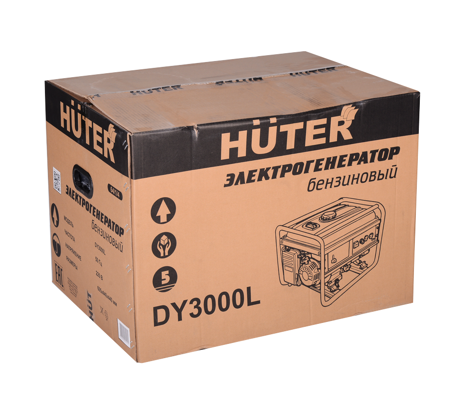 Портативный бензогенератор Huter DY3000L 
