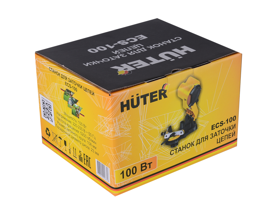 Станок для заточки цепей Huter ECS-100 
