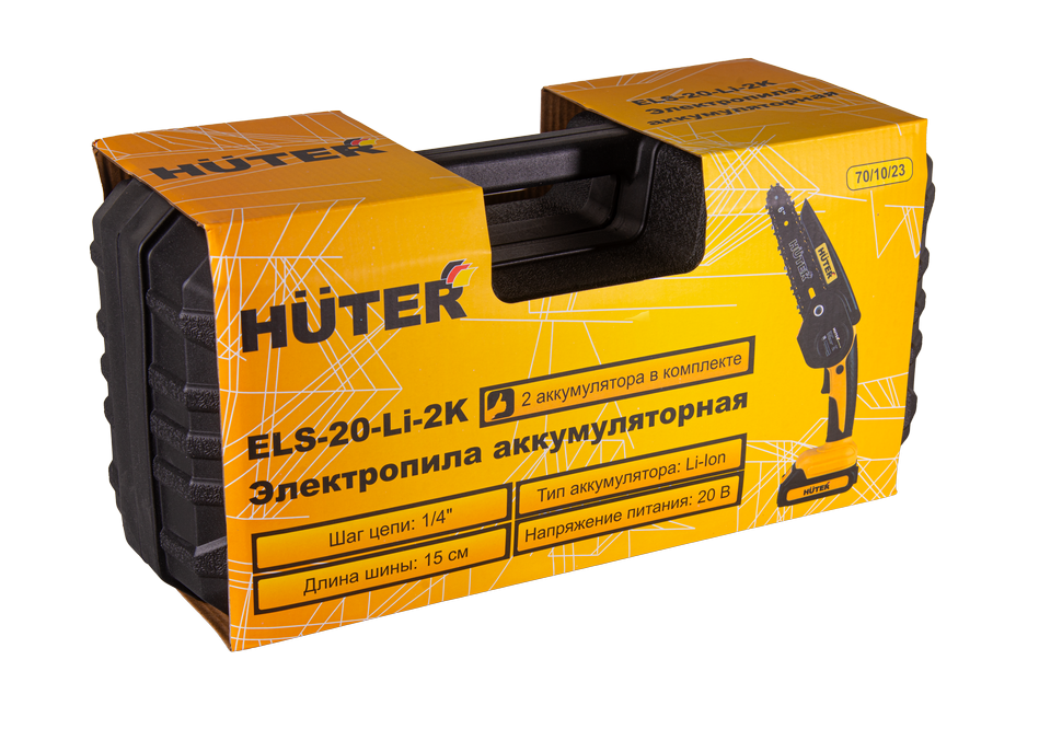Аккумуляторная пила Huter ELS-20-Li-2К 