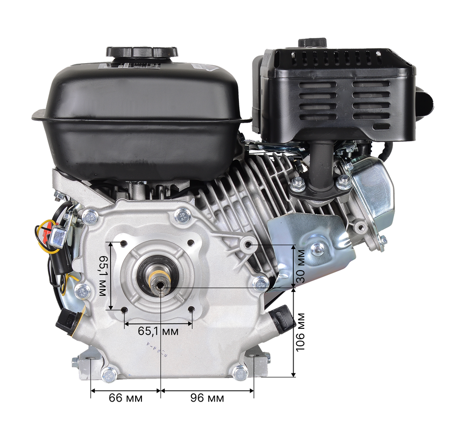 Двигатель бензиновый Huter GE-170F-19 