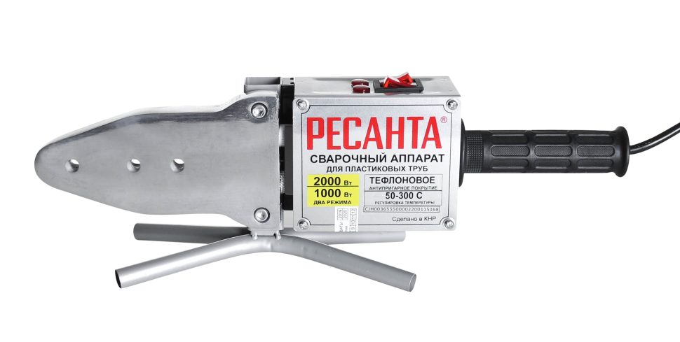 Аппарат для сварки ПВХ труб Ресанта АСПТ-2000 