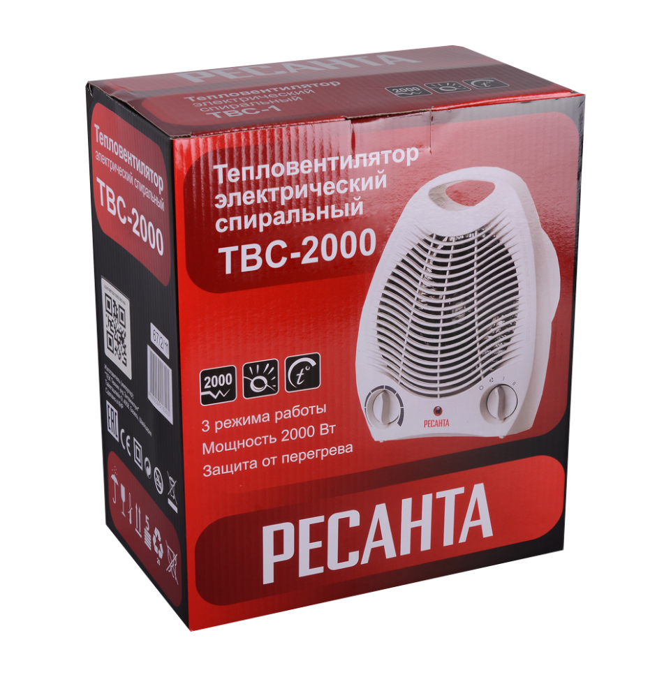 Тепловентилятор Ресанта ТВС-2000 