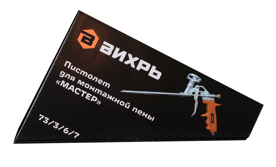 Пистолет для монтажной пены "МАСТЕР" Вихрь 