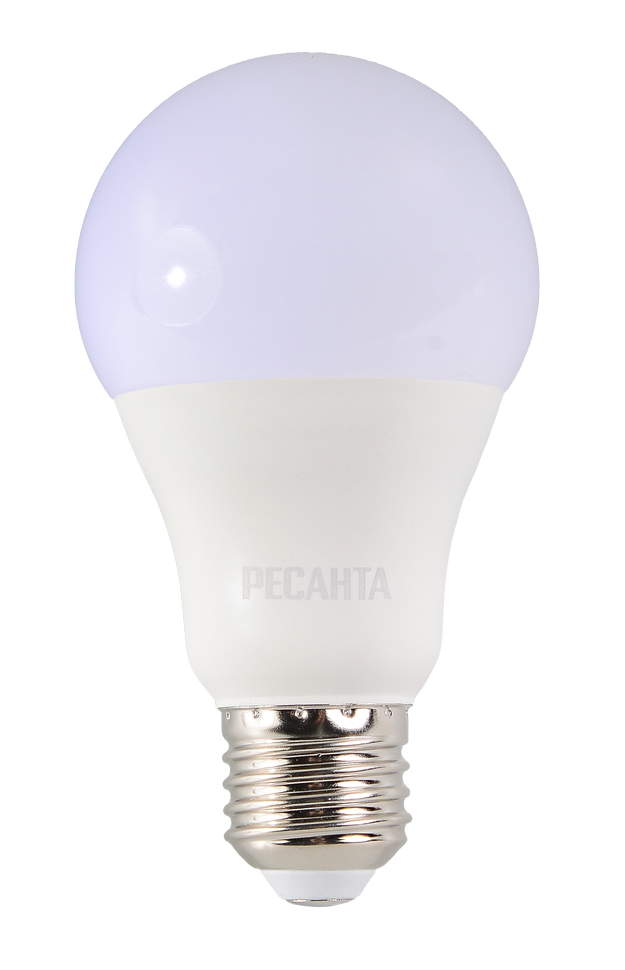 Лампа светодиодная Ресанта LL-R-A65-15W-230-6K-E27 