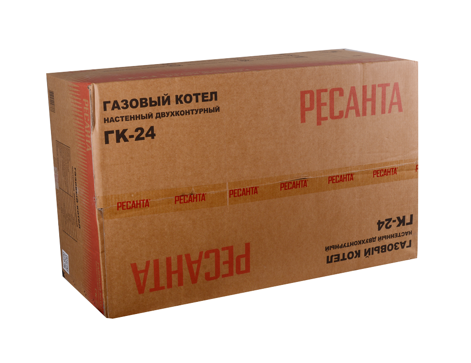 Газовый настенный двухконтурный котел ГК-24 Ресанта 