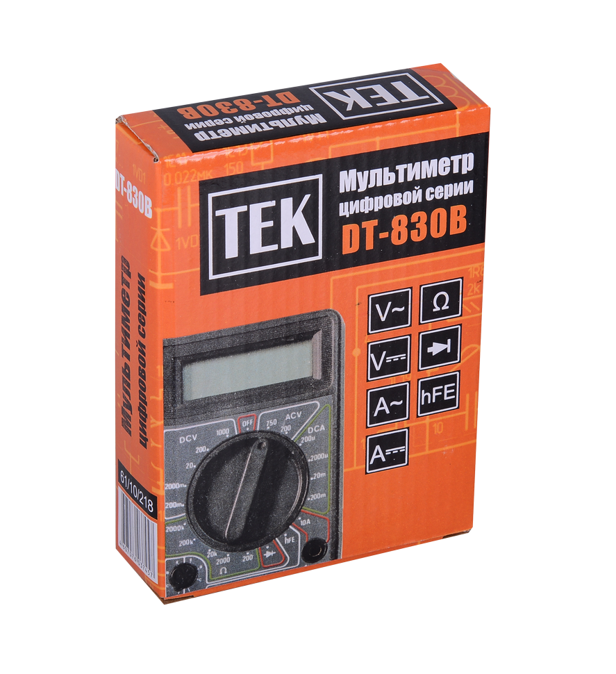Мультиметр DT830B 