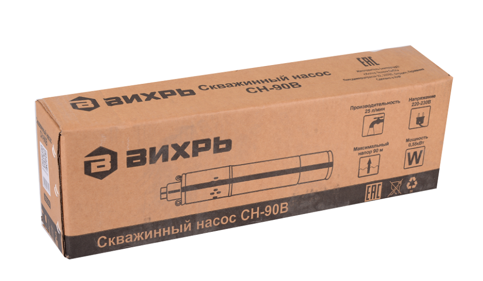 Скважинный насос Вихрь СН-90В 