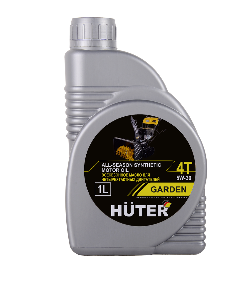 Масло моторное 5W-30 синтетическое для четырёхтактных двигателей Huter 