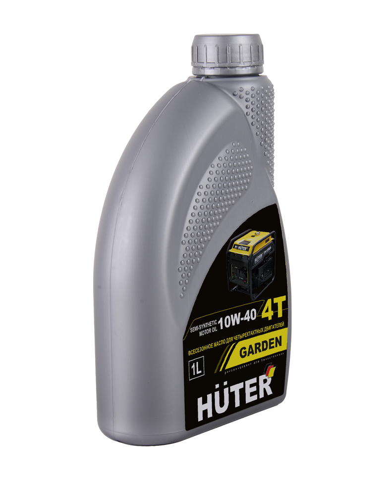 Масло моторное 10W-40 полусинтетическое для четырёхтактных двигателей Huter 