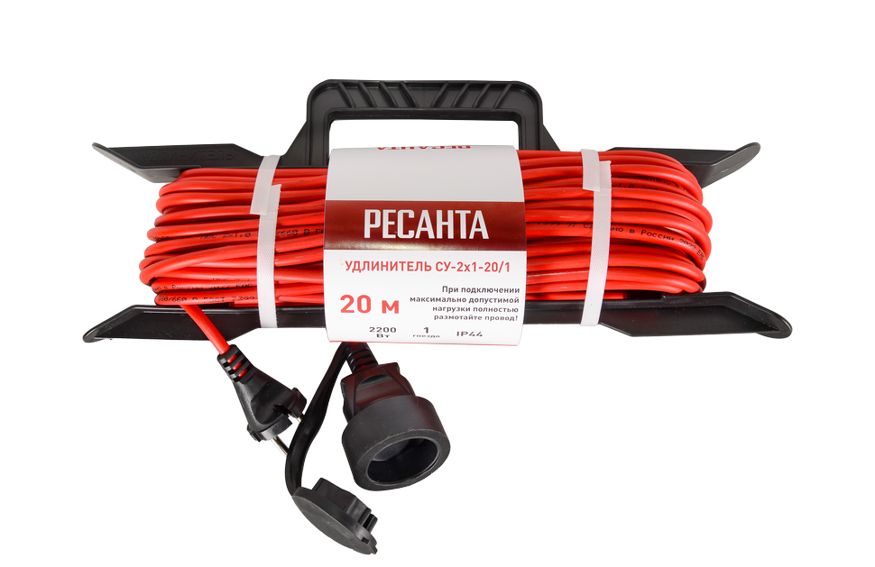 Удлинитель силовой на раме Ресанта СУ-2х1-20/1 (IP44) 