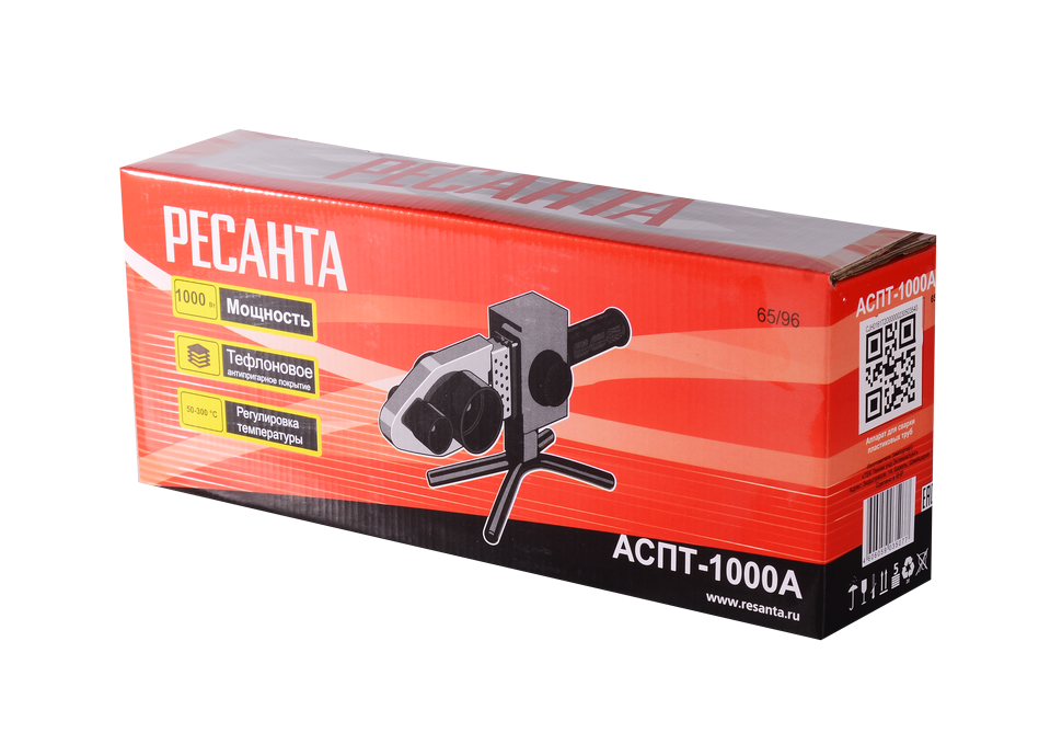 Аппарат для сварки ПВХ труб Ресанта АСПТ-1000А 