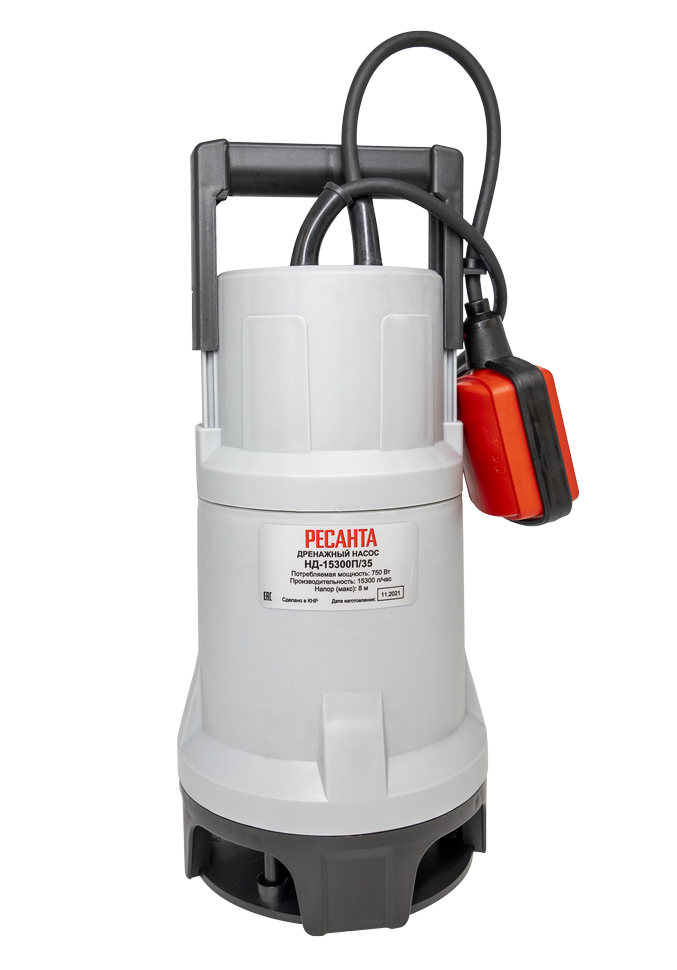 Дренажный насос Ресанта НД-15300П/35 