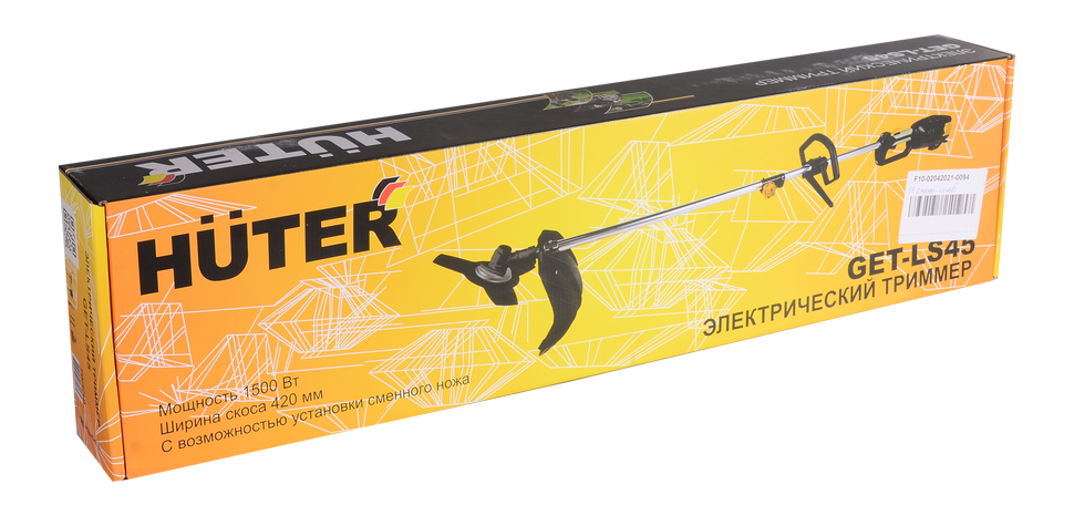 Электрический триммер Huter GET-LS45 