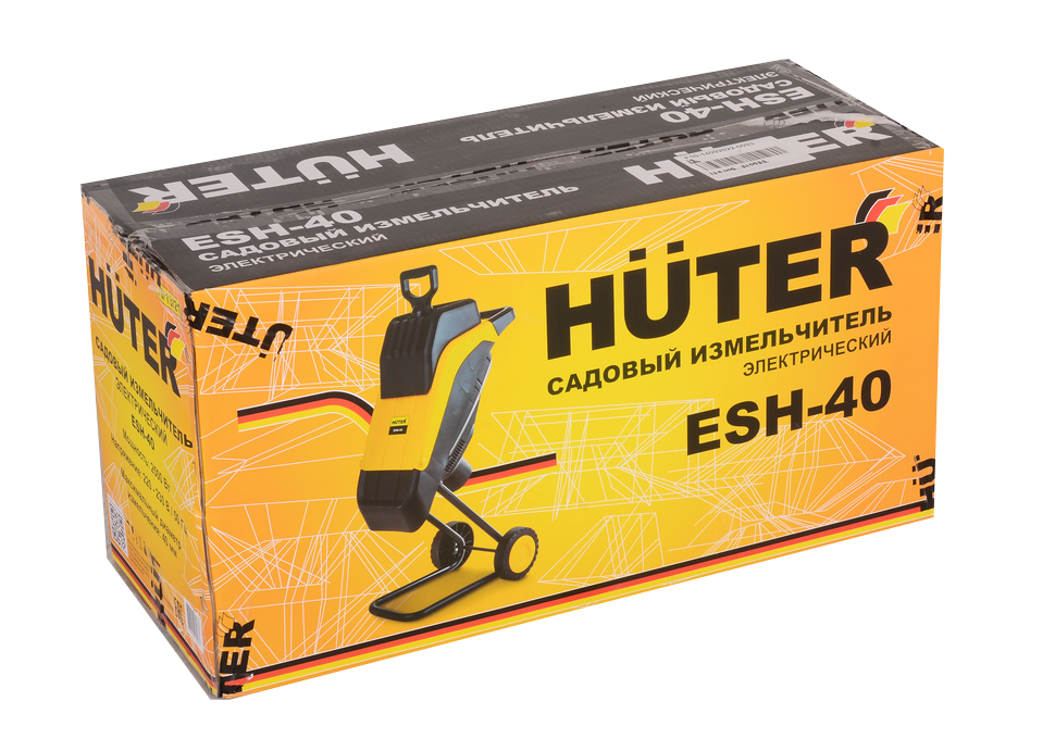 Садовый измельчитель электрический Huter ESH-40 
