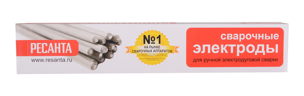 Электрод для сварки Ресанта МР-3 Ф2,5 Пачка 3 кг 